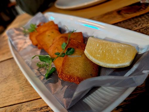 Panelle at Vecchia Napoli The Brewhouse at Farsons in Birkirkara