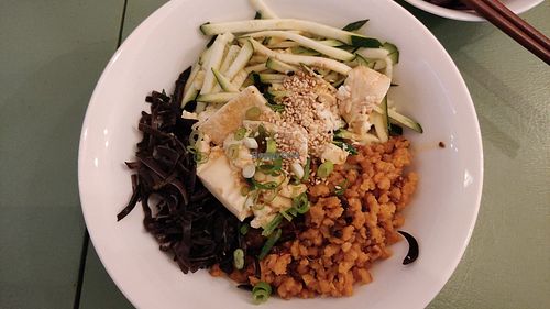 Mapo tofu at Susu Vegan Food in Berlin