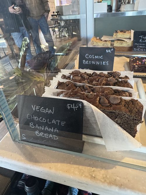 vegan chocolate banana bread   at Charhause Cookie  in Bolton