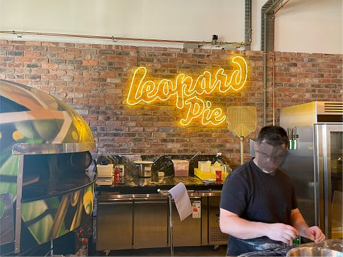 Freshly prepared   at Leopard Pie in Salford