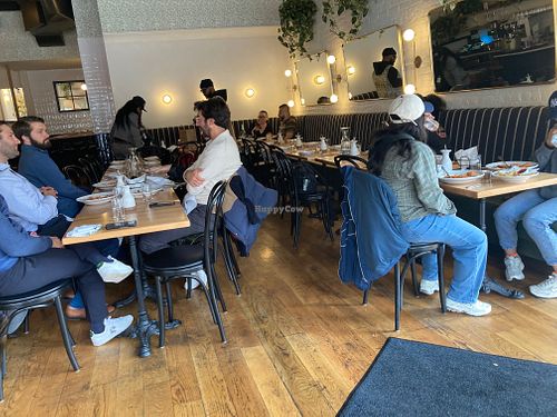 Inside seating at Fumo - Chelsea in New York City