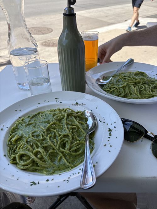 Pesto pasta  at Fumo - Chelsea in New York City