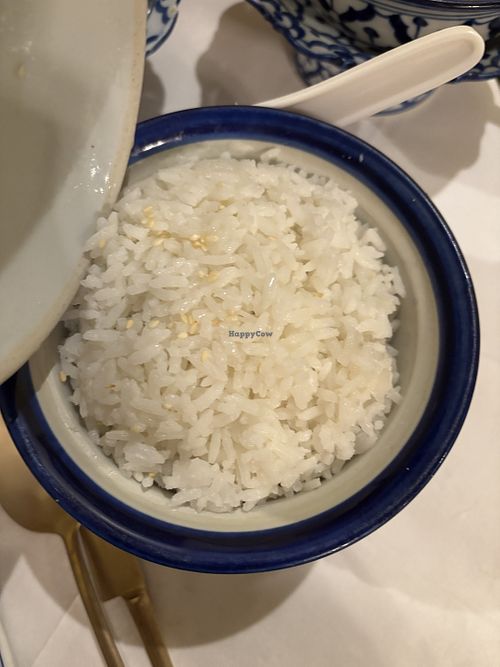 Coconut ricee  at Auntie's Thai Restaurant in St Neots