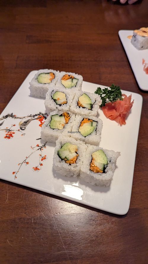 Avocado roll! at Uncle Nai's in Milford