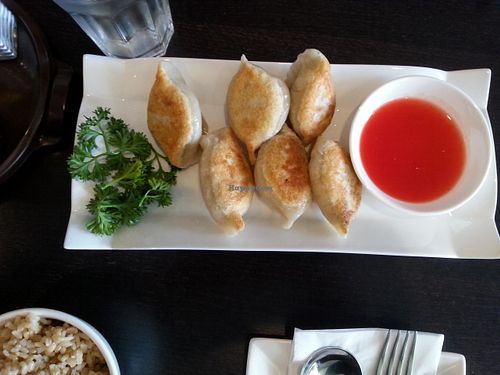 Potstickers at Veggie Garden in Mountain View