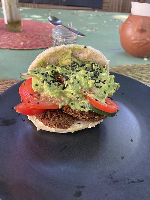   at Good Karma - temporarily closed in Brisas De Zicatela