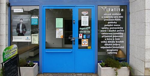 Entrance at Vegevita in Valasske Mezirici