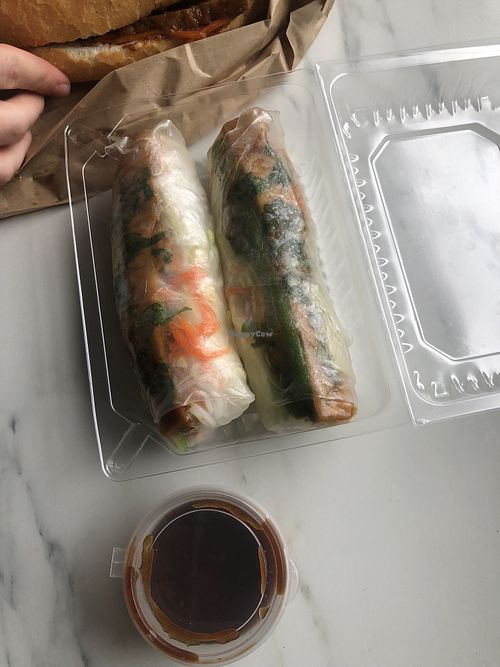 Tofu rice paper rolls   at Crepe N Roll in Wellington Point