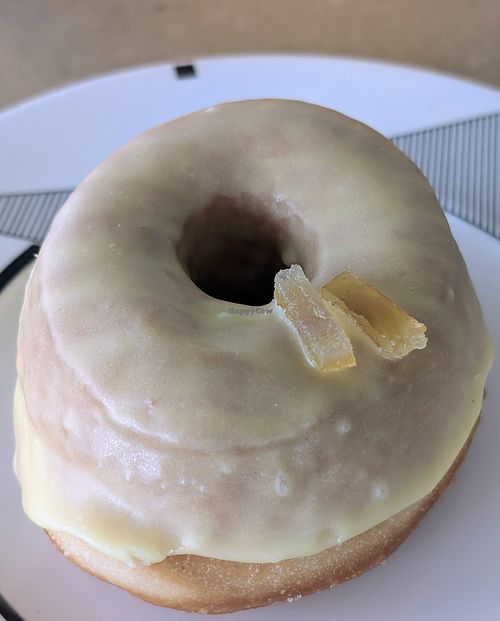 Vegan fresh lemon at Doce Donut Co  in Seattle