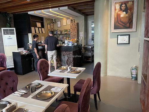 Downstairs dining  at Royal Indian Curry House in Makati
