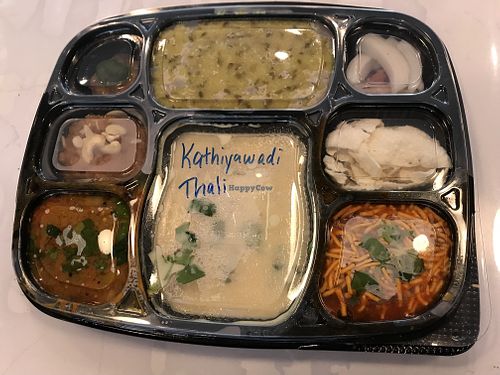 One of their amazing Thali's  at Thaal in Schererville