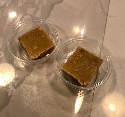 Sukhadi (fudge)  at Thaal in Schererville