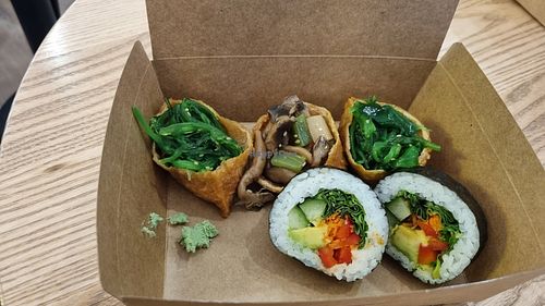 The wasabi wasn't strong at all - so don't be afraid to take mooore at CHC - The Sushi Platter in Christchurch