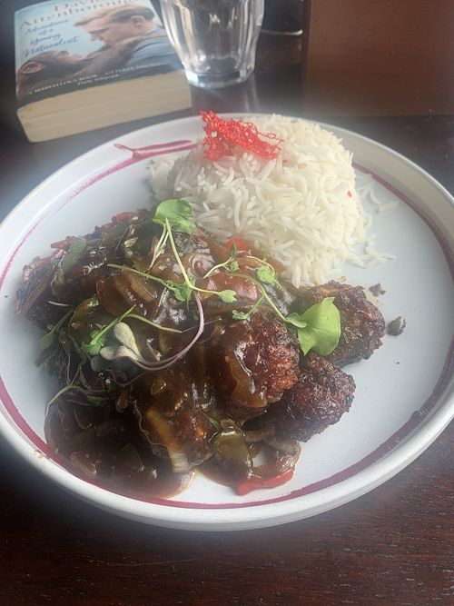 Vegan Manchurian  at Uglyz Cafe and Bar  in Auckland
