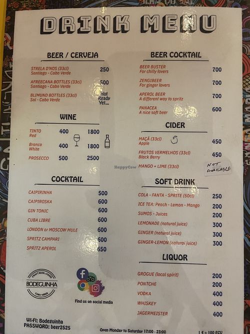 Drinks - affordable   at Bodeguinha Craft Beer in Santa Maria
