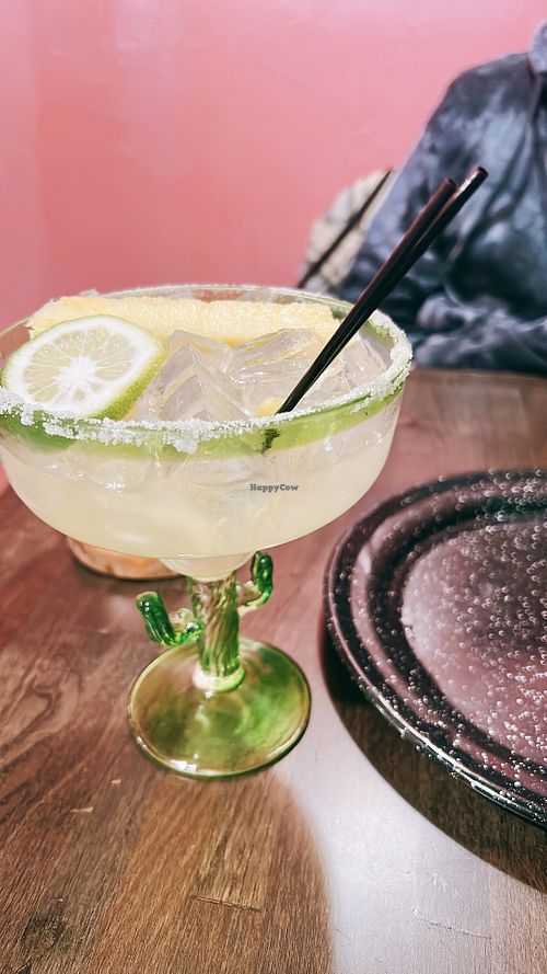 pineapple margarita  at Penelope's Vegan Taqueria - Pilsen in Chicago