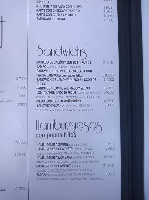 Sandwich Vegano at Morgana Le Fay Cafe Bistro in Tandil