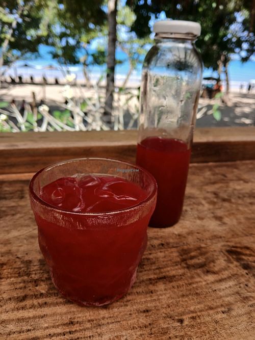 Juice of the day at Yoga Tayo in El Nido