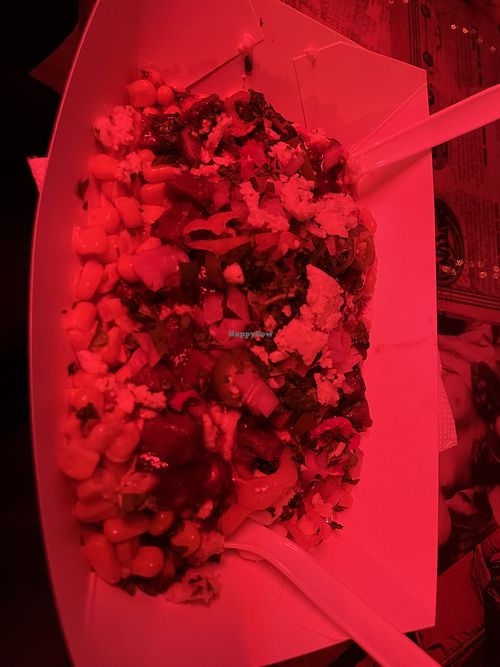 Elote in Charlie's Star Lounge mood lighting  at Chef Daddy's Plant Pleasures in Dallas