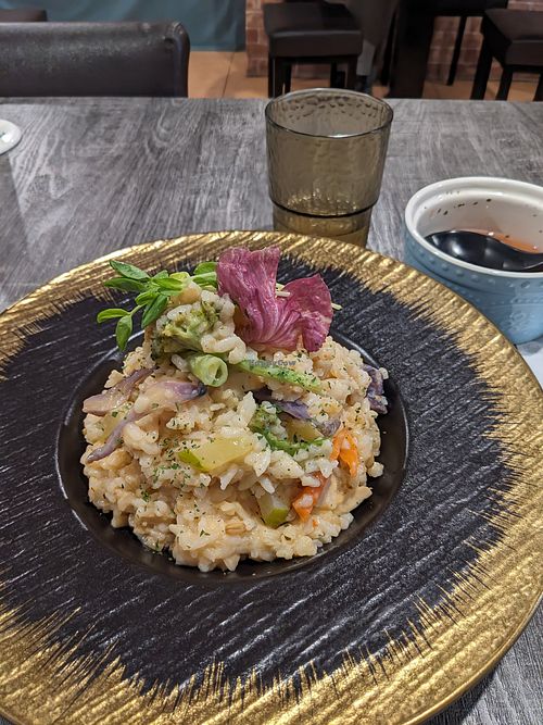 Stewed rice at Vegetarian Food - 謙益豐 in New Taipei City