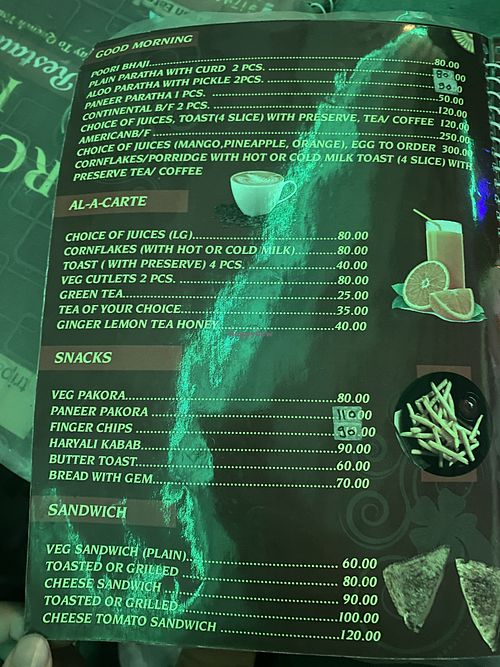   at Orccha Hut Restaurant  in Orchha