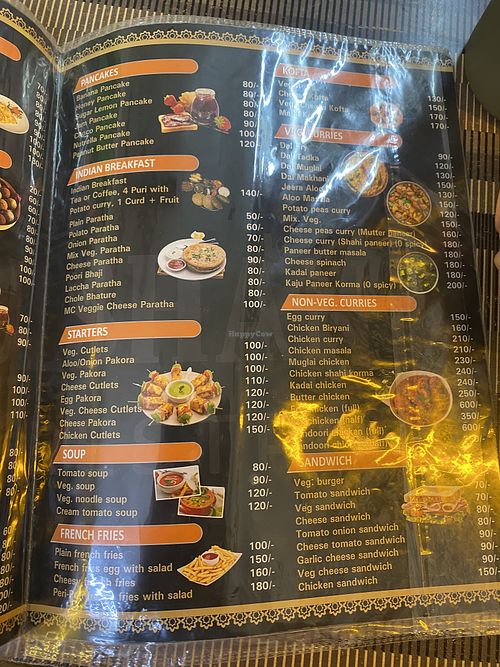 Menu  at Gulshan Restaurant in Agra