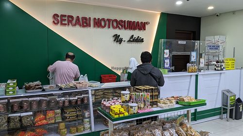 Billing counter #Veganuary at Serabi Notosuman Ny. Lidia in Surakarta