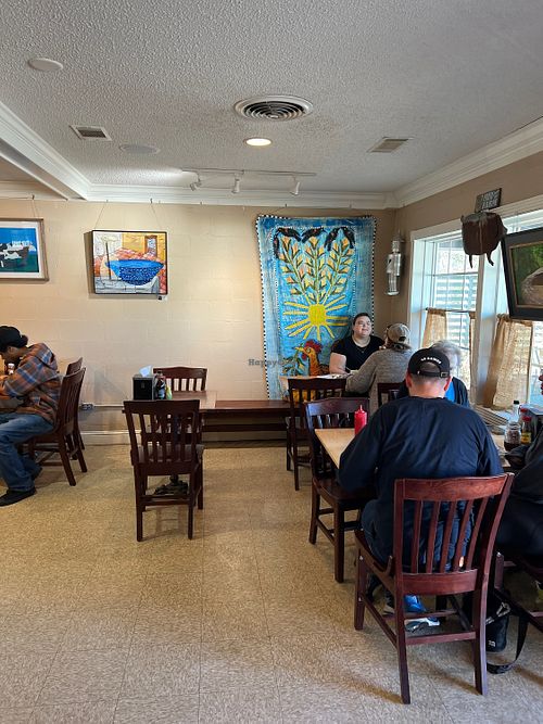 Love the art work    at Little City Diner  in Winterville