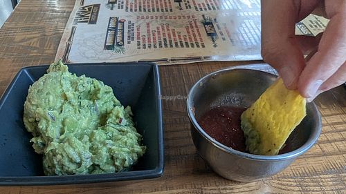 Chips with salsa and guac at Tikila Tacos & Mezcal  in Knightdale