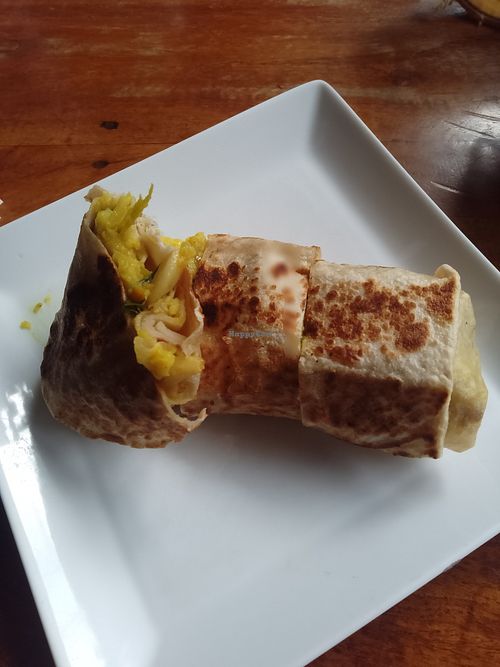 Veggie rotti at Fish & Chips Restaurant and Rotti Hut  in Ella