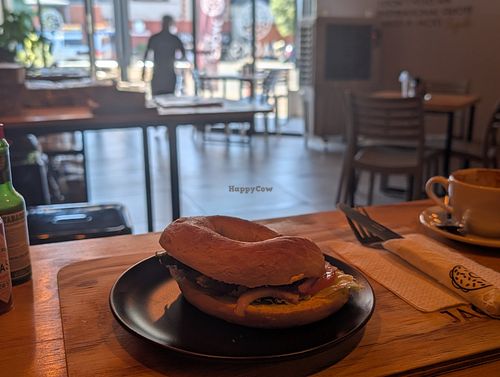 Inside at Jacks Bagels in Bloemfontein