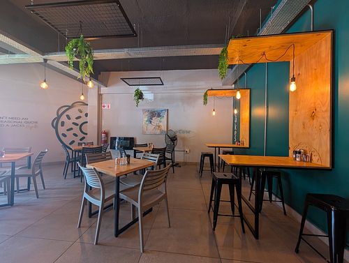 Inside at Jacks Bagels in Bloemfontein