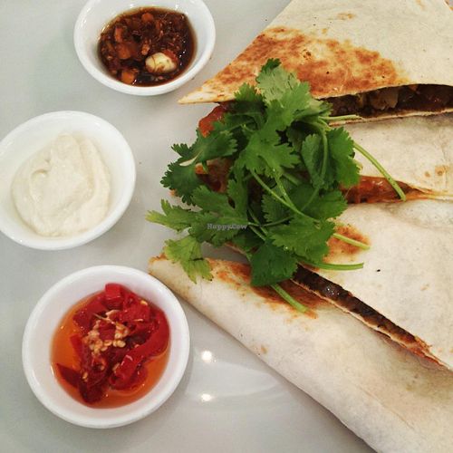 Quesadillas at Plant in Cape Town