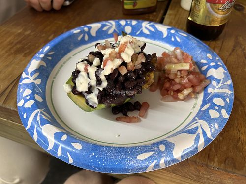   at Los Chamos Arepas in San Juan