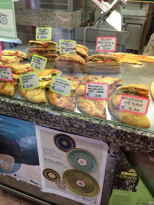 Display  at Pizzeria L'Angelo in Venice