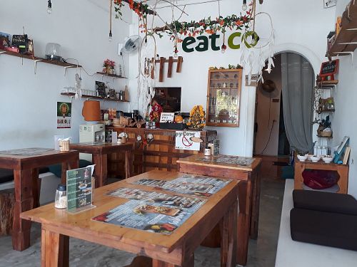 Inside at Eat.Co Brunchrie in Koh Phangan