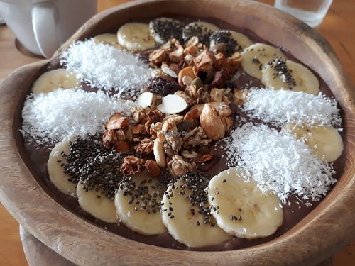 Choco Smoothie Bowl at Eat.Co Brunchrie in Koh Phangan