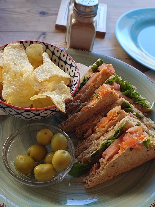 Vegan toast #Veganuary at The Garden Room in El Campello