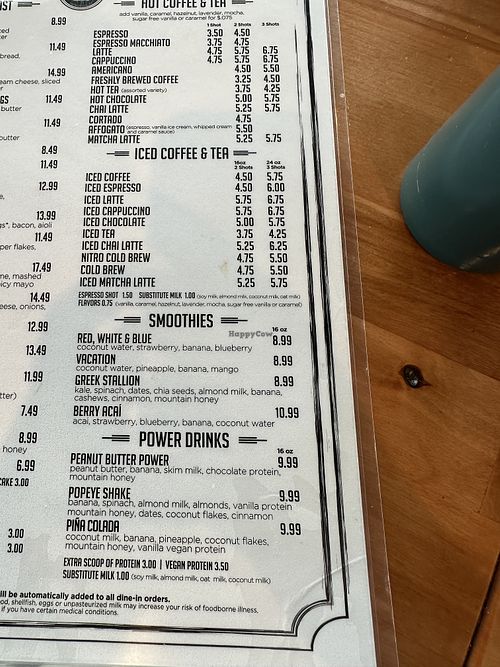 Drinks   at Crema Gourmet in Lauderdale-by-the-sea