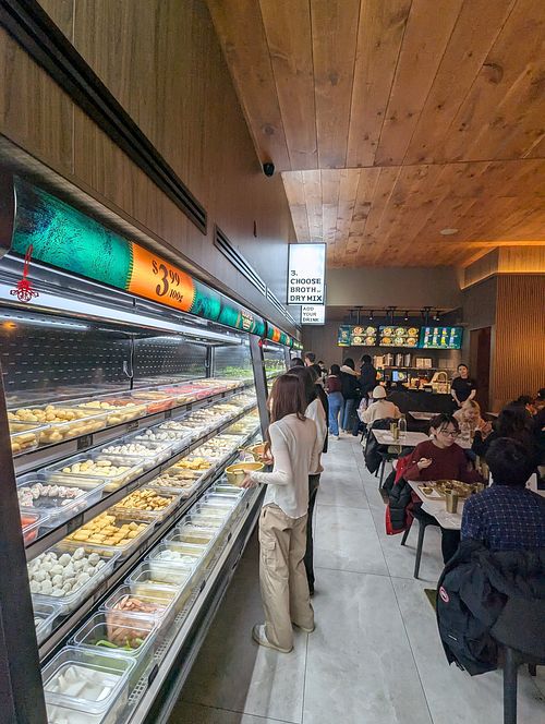 Vegan ingredients at Souper Hot Pot in Toronto