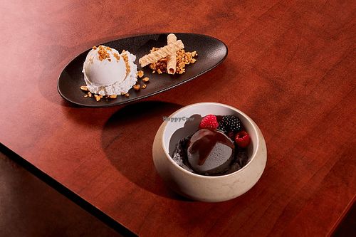 Coconut Iced Cream & Sesame Iced Cream at Chay Concept in Bellevue