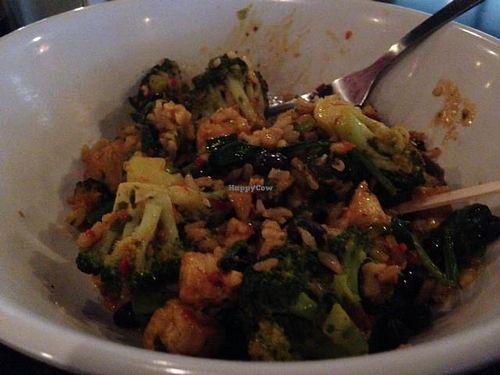 stir fry veggies at Big Chow Grill in Atlanta