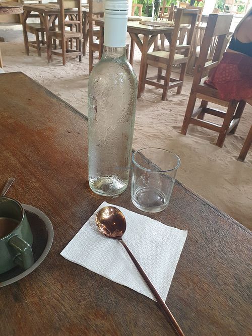 . at Prana Garden Restaurant in Siargao