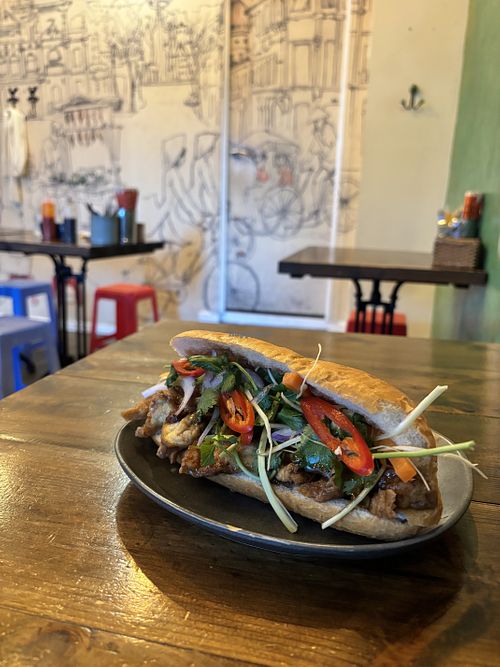 Banh Mi mit Tofu   at Me - Mother's Street Food in Odense