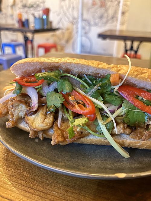 Banh Mi mit Tofu  at Me - Mother's Street Food in Odense