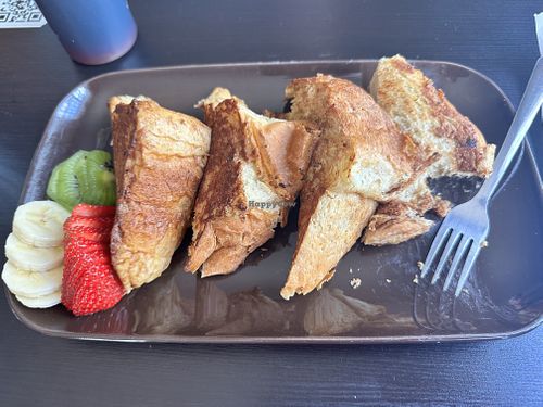 Vegan French toast   at El Kafe in Humacao