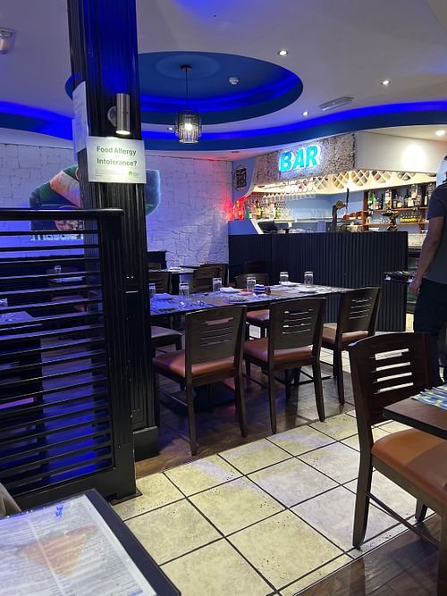 Dining area  at Bites of India Botanic in Belfast