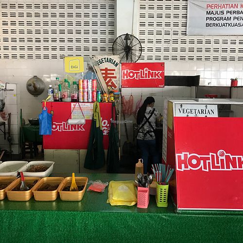 the stall at Central Market - Vegetarian Stall in Sandakan