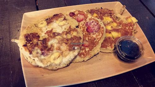 Amazing pancakes! at Choices Cafe in Miami