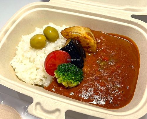 Vegan Curry at Kankakei Ropeway - 寒霞渓ロープウェイ in Shodo Island